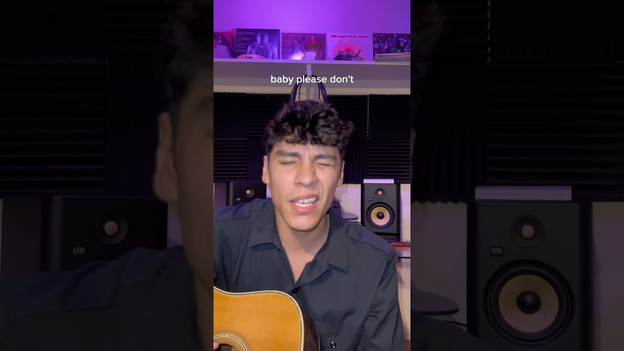 Please Don&rsquo;t GOOOOO💜 @MikePosner Cover By Esteban Morado #pleasedontgo #mikeposner #estebanmorado