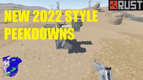 NEW 2022 STYLE PEEKDOWNS - RUST 2022 Design