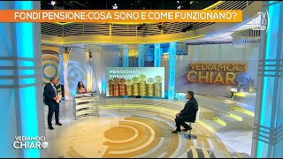 Vediamoci Chiaro (TV2000) 31 maggio 2024 - Fondi Pensioni, cosa sono e come funzionano