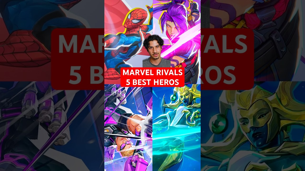 Top 5 Best Marvel Rivals Characters RANKED