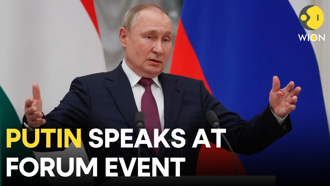 Putin Youtube Putin Speech LIVE: Russian President Putin speaks at 'Russia calling ...