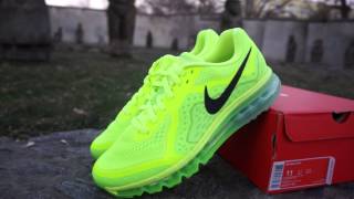 Nike Air Max 2014 Volt/ Black-Medium Mint-Green
