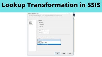 39 Lookup-transformatie in SSIS