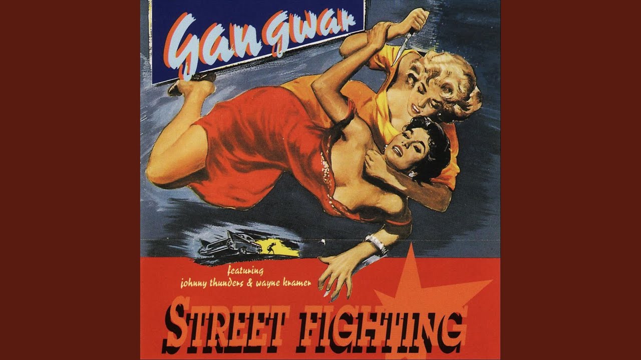 極美盤! JOHNNY THUNDERS & WAYNE KRAMER! LP Gang War Featuring Johnny Thunders & Wayne Kramer – Street