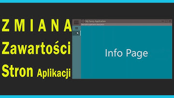 Zmiana zawartości stron aplikacji QML - widget Stack View  - Programowanie Aplikacji Okienkowych #10