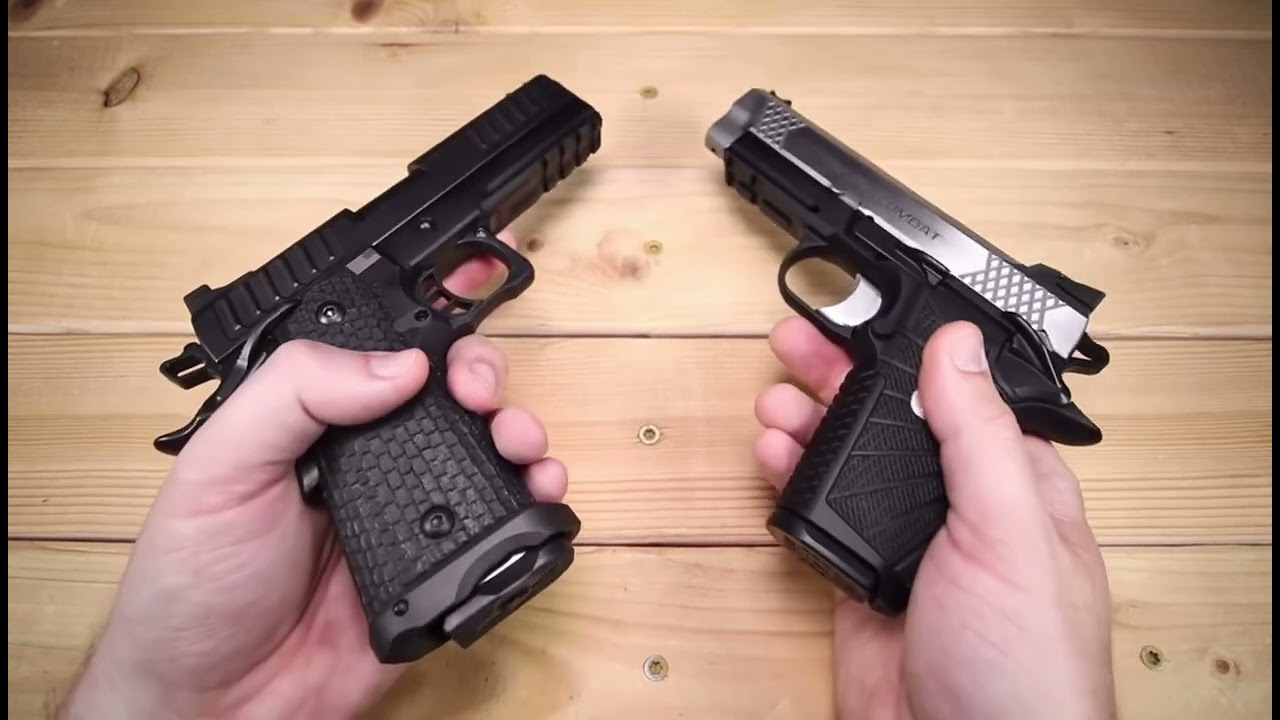 Wilson Combat EDC X9 vs STI Staccato P 