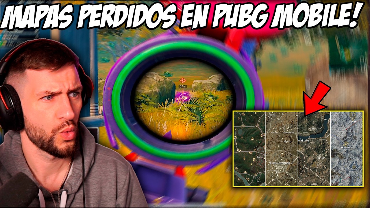 LOCURA DE PARTIDAS EN LOS MAPAS PERDIDOS DE PUBG MOBILE!!