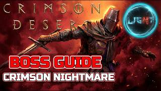 Crimson Nightmare Boss Guide Fast and Simple