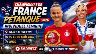 🔴 Direct - Championnat de France Individuel Féminin - DEMI-FINALE