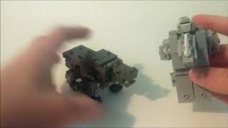 Lego Transformers (unnamed) rhino and hippo