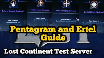 Pentagram and Ertel Guide | #MU #LostContinent