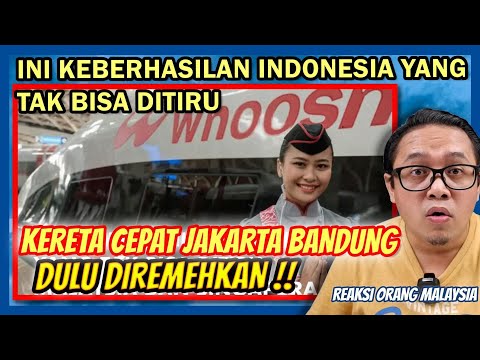 🇮🇩 INILAH KEBERAHASILAN INDONESIA YANG TAK DAPAT DITIRU‼️ KERETA CEPAT JAKARTA BANDUNG, WHOOSH