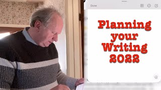 Plan your Writing 2022
