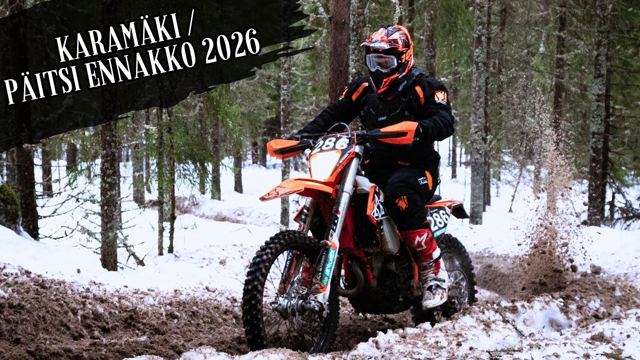 JKL ENDURO CUP KARAMÄKI / PÄITSI ENNAKKO ET 9 ANTISHOP