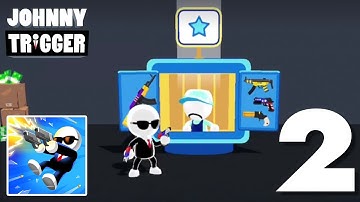 Johnny Trigger - Gameplay Walkthrough - Part 2 | Levels 31-60 (iOS,Android)
