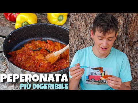 PEPERONATA - ricetta classica ma più digeribile - facile e veloce - ricetta originale