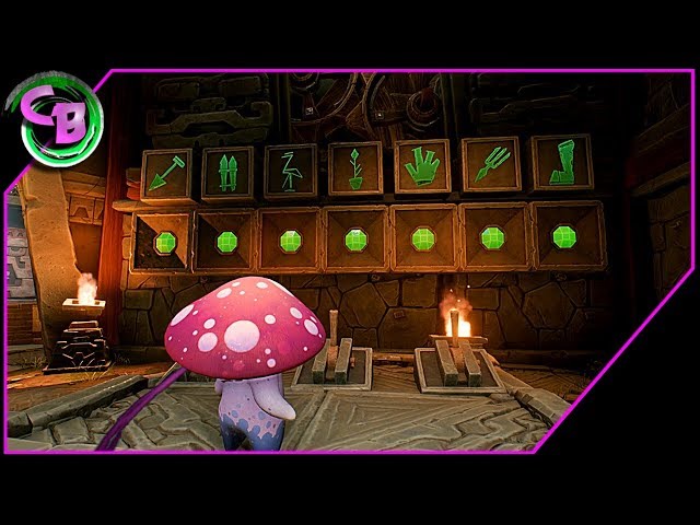 Giddy Park Secret Gnome Temple and Puzzle - Plants vs Zombies
