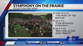 Tickets for Symphony on the Prairie on sale now