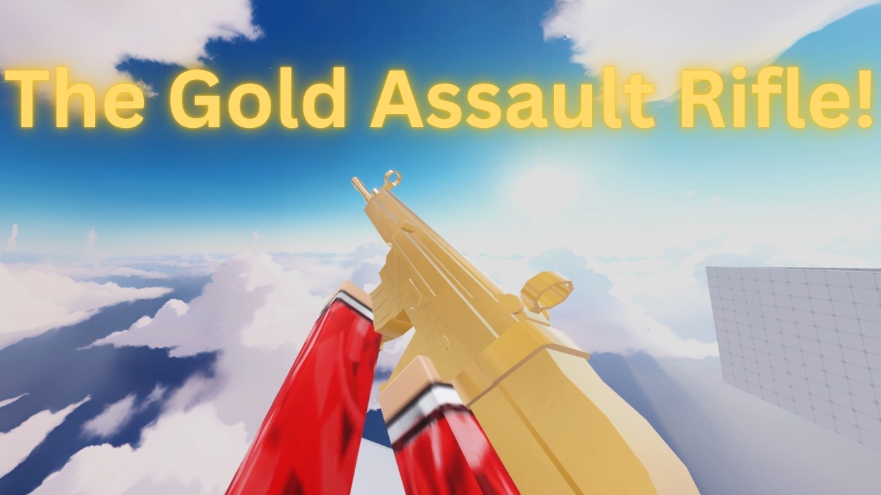Asault Rifle Gold Rivals I FINALLY Unlocked The Gold Assault Rifle In Roblox Rivals.. - YouTube