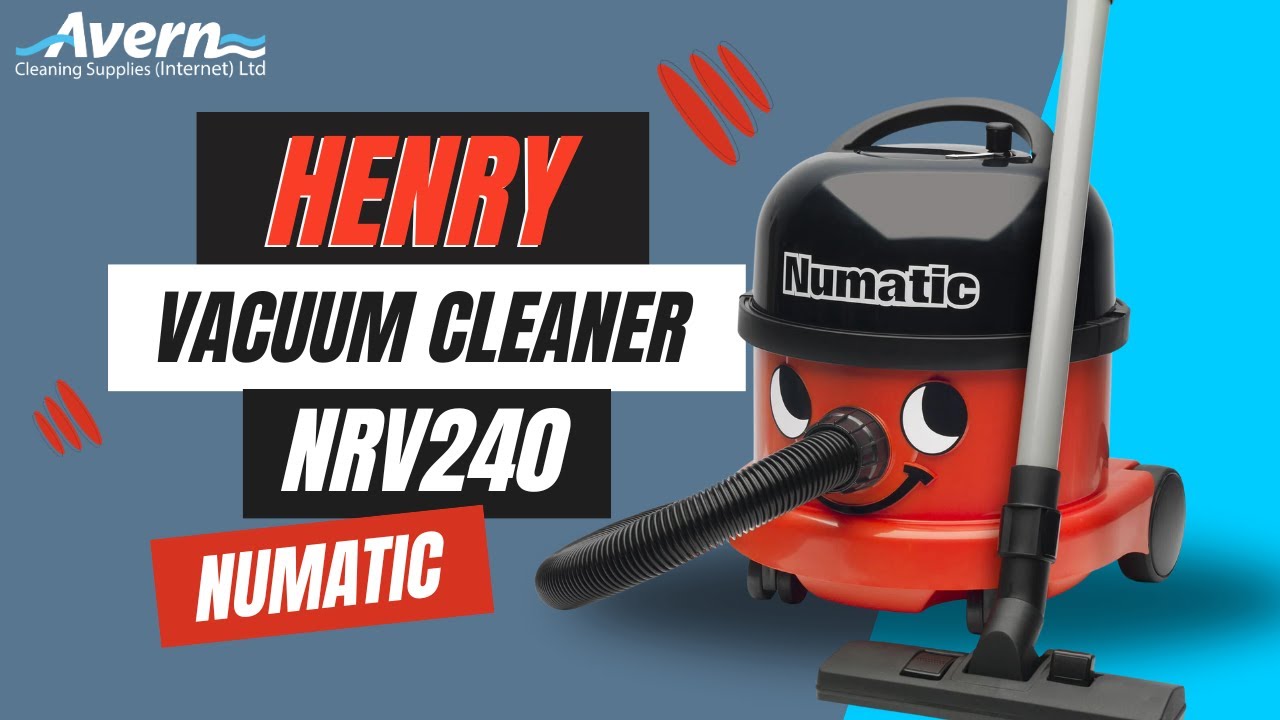 Henry Hoover Vacuum Cleaner Industrial Commercial 240V NRV200 5 BAGS FREE