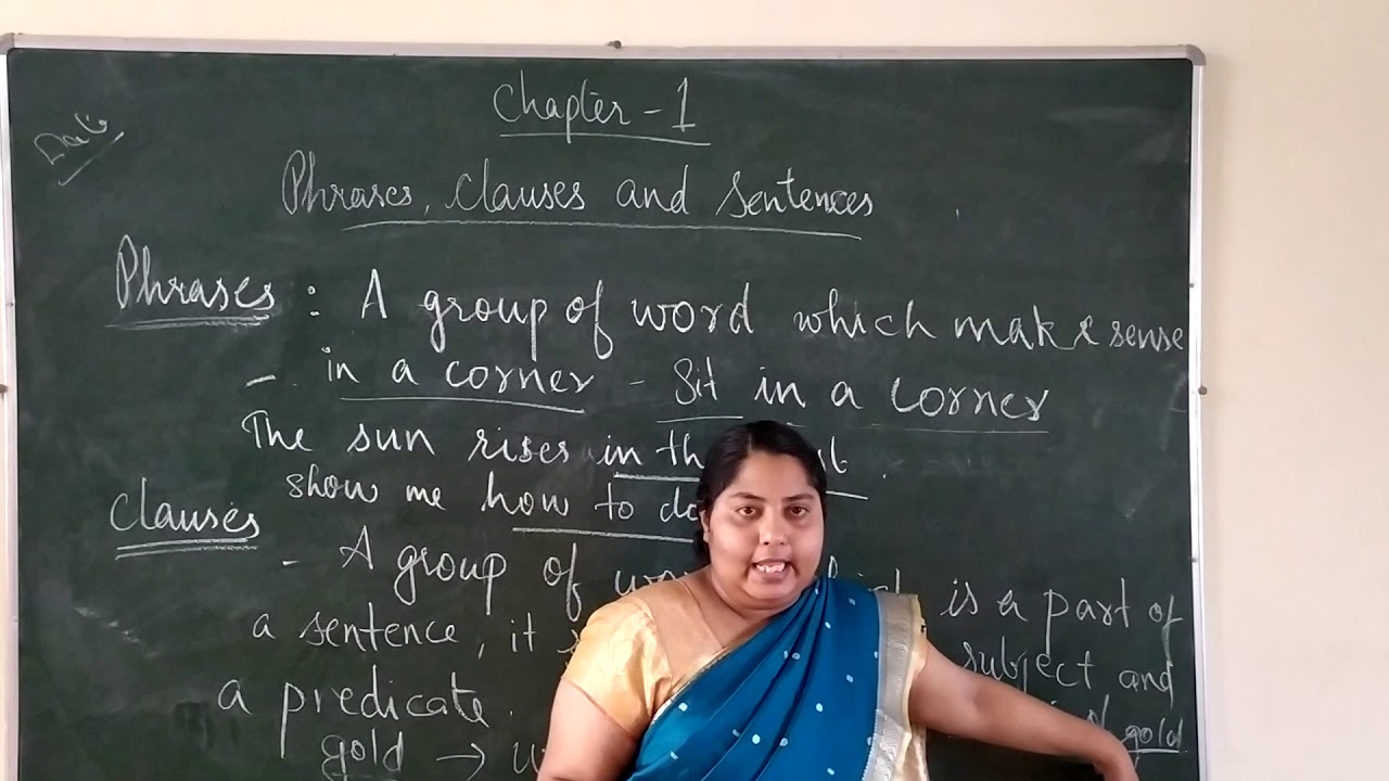 phrases-clauses-and-sentences-english-grammar-class-7-video-1-youtube