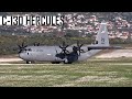 USAF LOCKHEED C-130J HERCULES AMAZING CLOSE-UP TAKEOFF!
