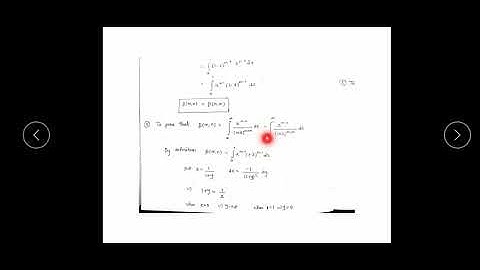 Beta Function and it