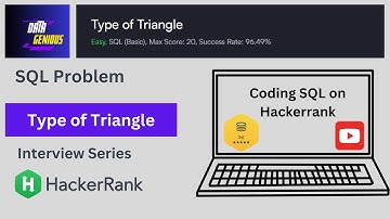 Type of Triangle | Hackerrank SQL | CASE Statement | Interview prep | SQL | Data Genious