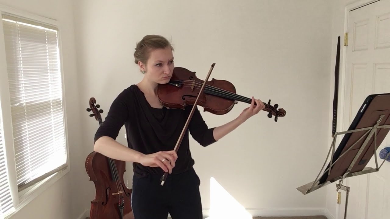 Lucia Kobza DMA Viola Recital Feb 2021