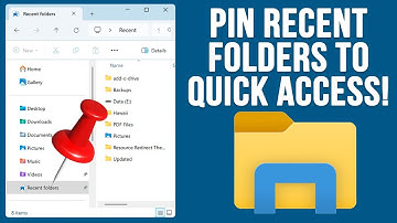 How to Pin your Recent Folders to Quick Access in File Explorer