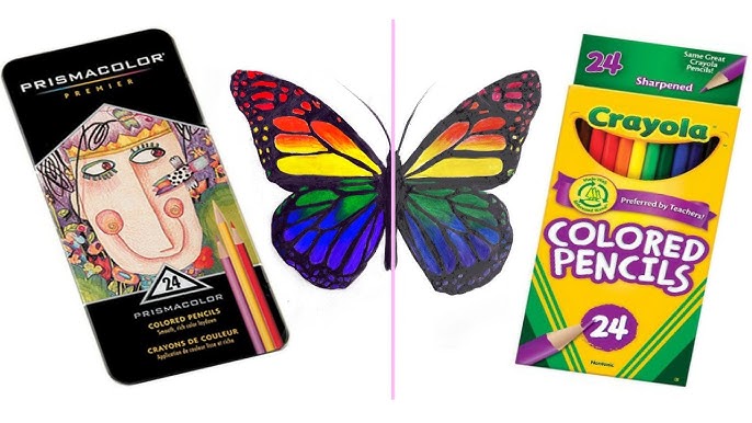 $1000 LUXURY COLOR PENCILS VS $1 CRAYOLA: Which Is Better? 