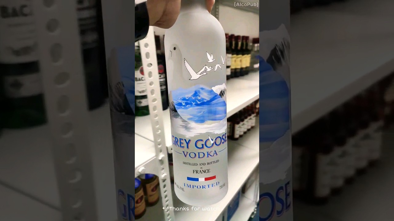 🥛Grey Goose Vodka from France🥛| AlcoPub