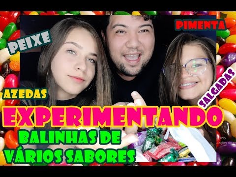 Experimentando Balinhas Com Gosto estranho | Com Raíssa e Mikaelle ...