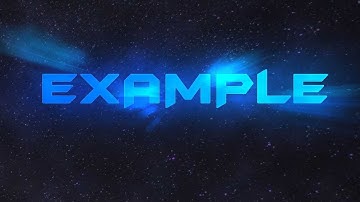 Glowing Text In Photoshop CS3/CS4