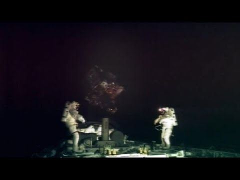 Recovering a $10 Million Satellite... by Hand