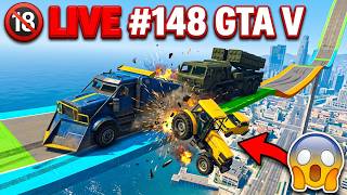 🔞 LIVE #148 GTA V : LE CHAOS TOTAL ENTRE POTES ! (Courses WTF & Véhicules Improbables) 🚜🔥 screenshot 1