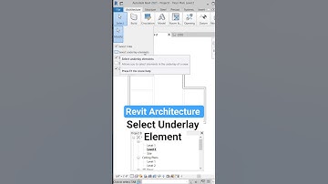 ✅ Select Underlay Elements in Revit 🏛️ | Quick Tip for Clean Modeling