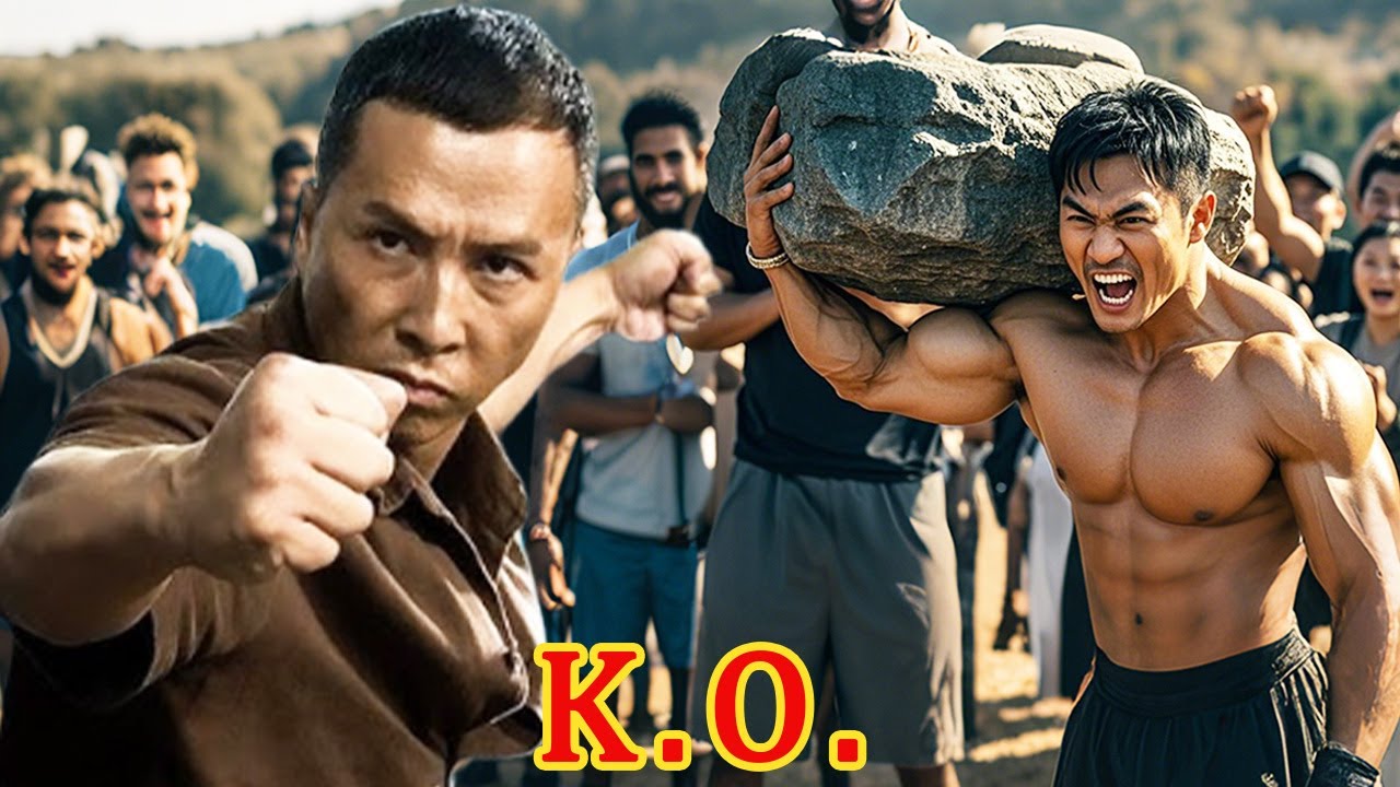 小夥一人能抗千金重，不料甄子丹一腳讓他站不起來！|⚔️武侠 | #kungfu  #donnie yen #jackie chan #TVB #UFC #洪熙官