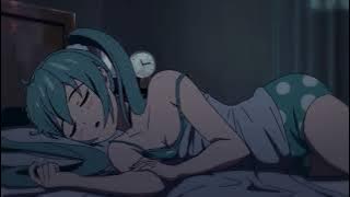 Hatsune Miku but she's sleeping   |   初音ミクと添い寝