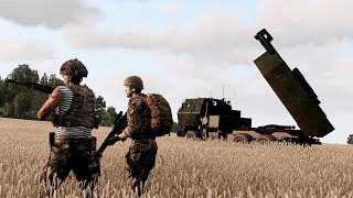 IT'S OVER FOR INVADERS! RUSSIA Biggest Missile WAREHOUSE Blow Up by Ukraine HIMARS Attack - ARMA 3