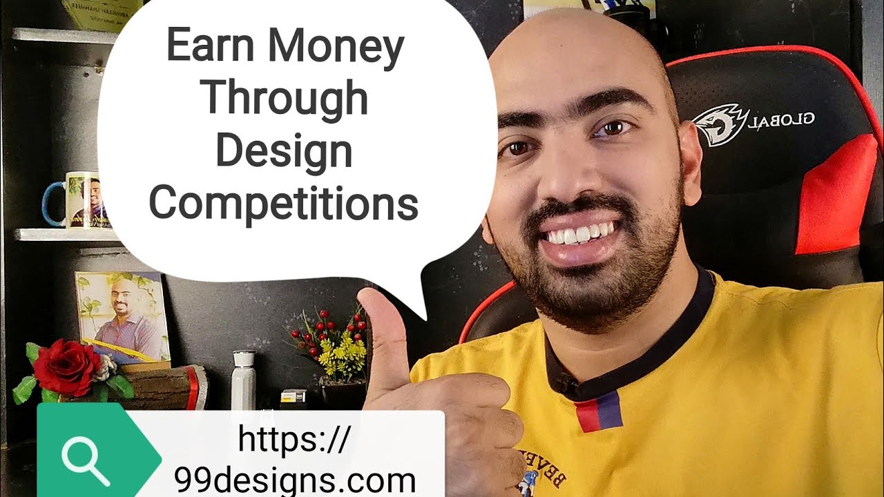 How to earn online through design competition