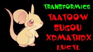Transformice:Taatoow,Xdmathdx,Sugou e Luctl [Racing]