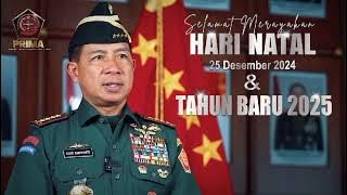 Ucapan Natal 2024 Panglima TNI