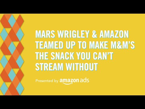 Mars Wrigley & Amazon Teamed Up To Make M&M’s the Snack You Can’t Stream Without