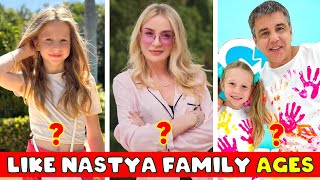 Like Nastya Family Real Names \u0026 Ages 2024