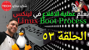 Linux Boot Process (Arabic) Ep53 - تعلم عملية الاقلاع في لينكس الحلقة ٥٣