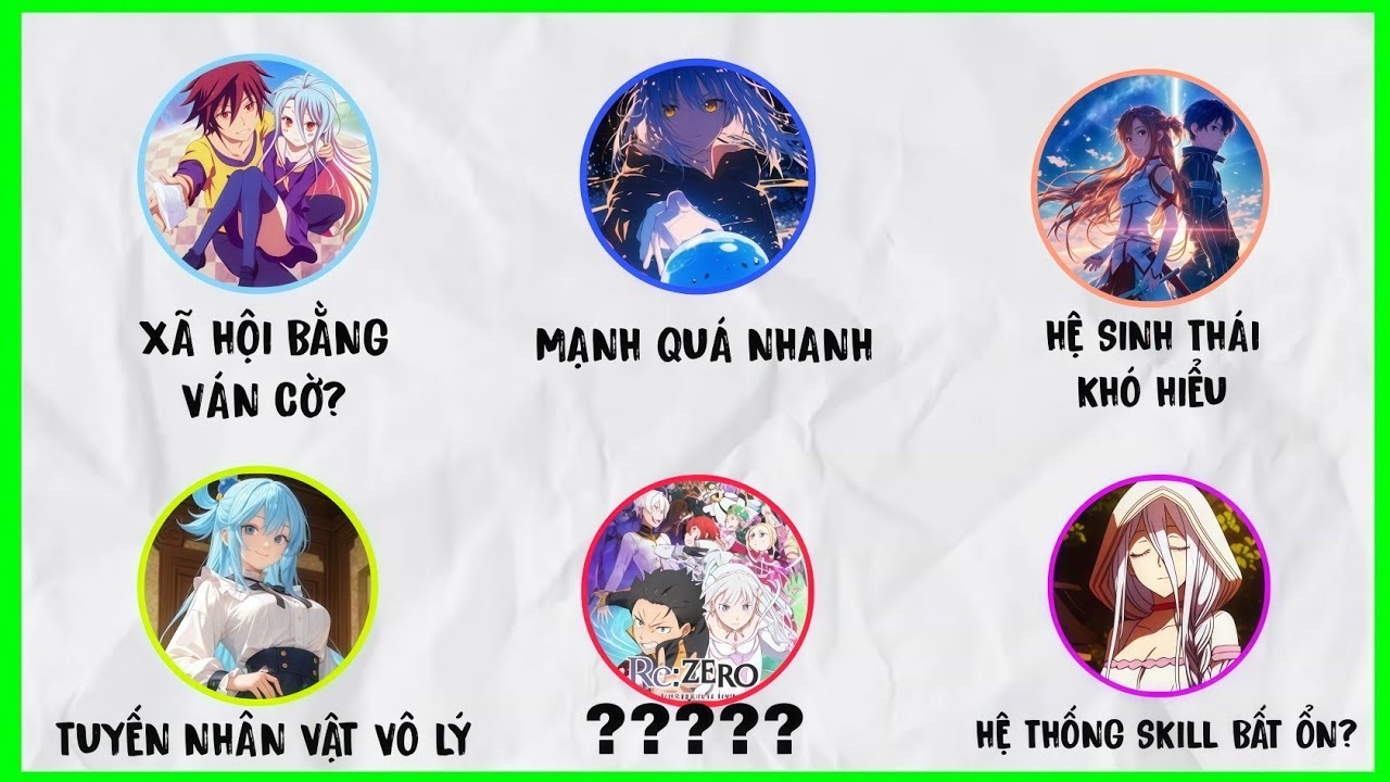 Những Lỗ Hổng LOGIC Trong Các Bộ ISEKAI Đình Đám Nhất Hiện Nay