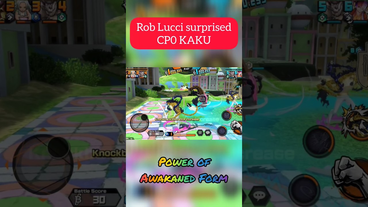 Rob Lucci vs Kaku full fight😤 | One Piece Bounty Rush | OPBR