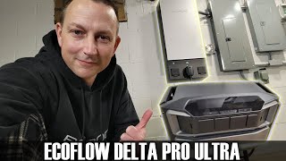 Demo of Fully Installed EcoFlow Smart Home Panel 2 with Delta Pro Ultra screenshot 2