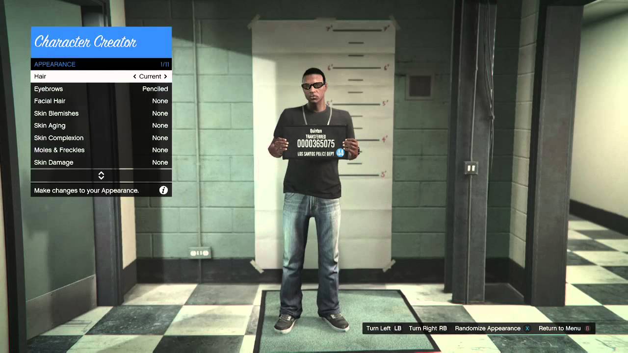 Grand Theft Auto V Creating Quinn Pt. 1 (Xbox One PS4)